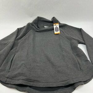 Bench Women’s Dark Gray Textured Pullover